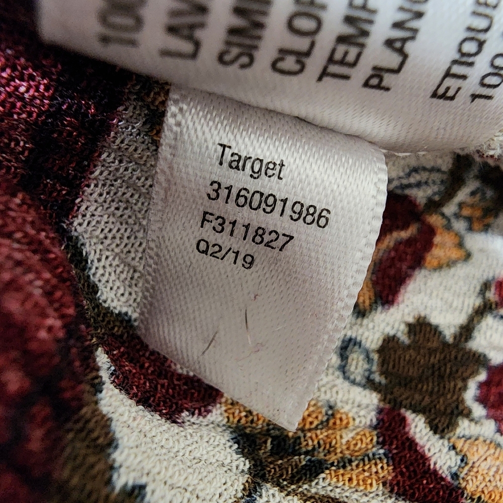 Knox Rose XL Boho Floral Maxi Dress Sleeveless Border Print Festival Cottagecore - Picture 13 of 13